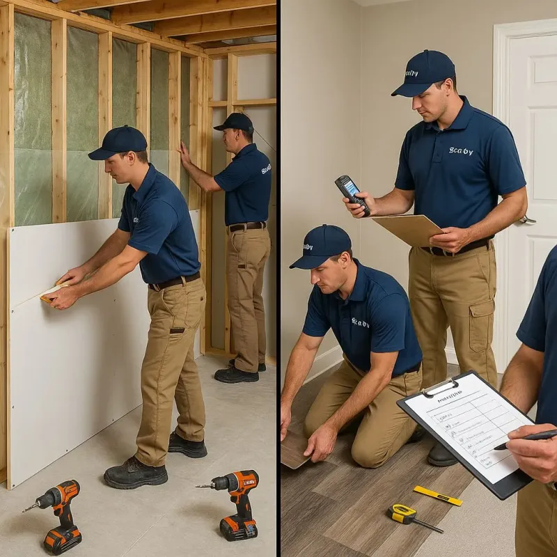 Repairs and Reconstruction process in Wilson County, KS